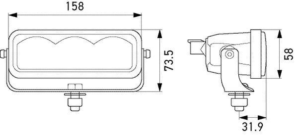 HELLA, Projecteur longue portée