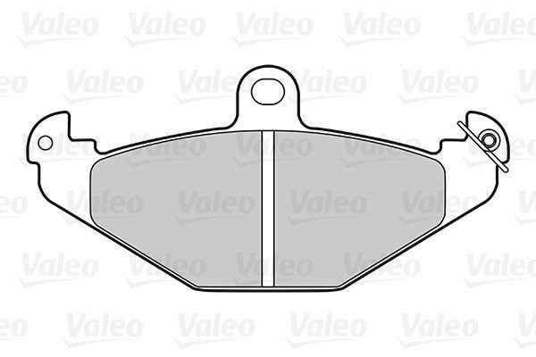 VALEO, Kit de plaquettes de frein, frein à disque