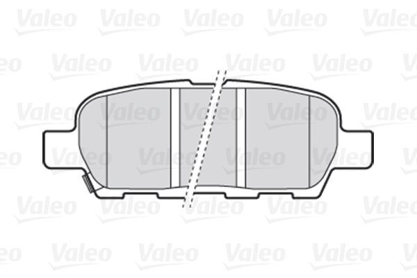 VALEO, Kit de plaquettes de frein, frein à disque