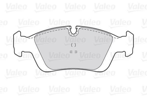 VALEO, Kit de plaquettes de frein, frein à disque