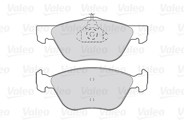 VALEO, Kit de plaquettes de frein, frein à disque