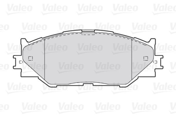 VALEO, Kit de plaquettes de frein, frein à disque