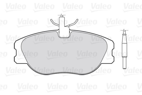 VALEO, Kit de plaquettes de frein, frein à disque