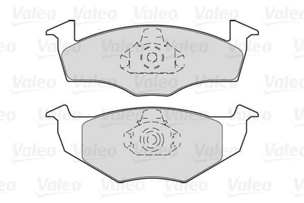 VALEO, Kit de plaquettes de frein, frein à disque