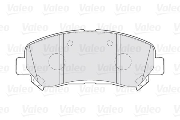 VALEO, Kit de plaquettes de frein, frein à disque