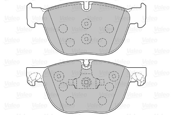VALEO, Kit de plaquettes de frein, frein à disque