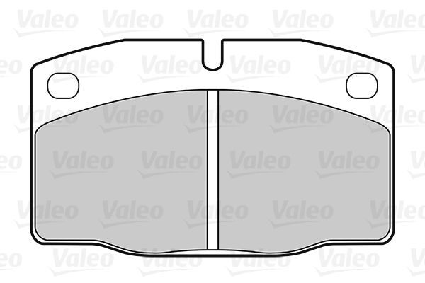 VALEO, Kit de plaquettes de frein, frein à disque