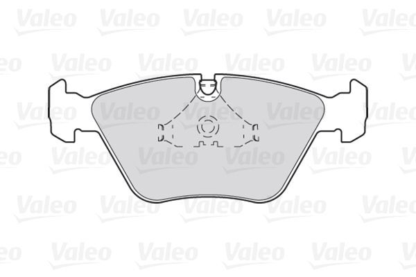 VALEO, Kit de plaquettes de frein, frein à disque