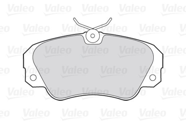 VALEO, Kit de plaquettes de frein, frein à disque