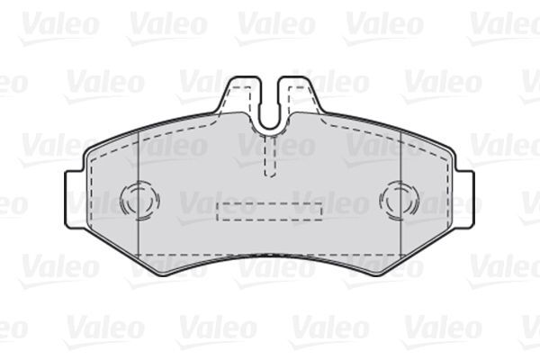 VALEO, Kit de plaquettes de frein, frein à disque