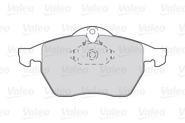 VALEO, Kit de plaquettes de frein, frein à disque