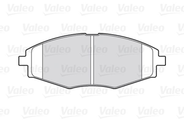 VALEO, Kit de plaquettes de frein, frein à disque