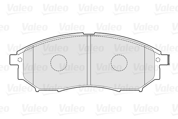 VALEO, Kit de plaquettes de frein, frein à disque