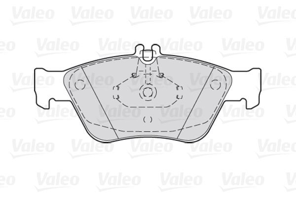 VALEO, Kit de plaquettes de frein, frein à disque