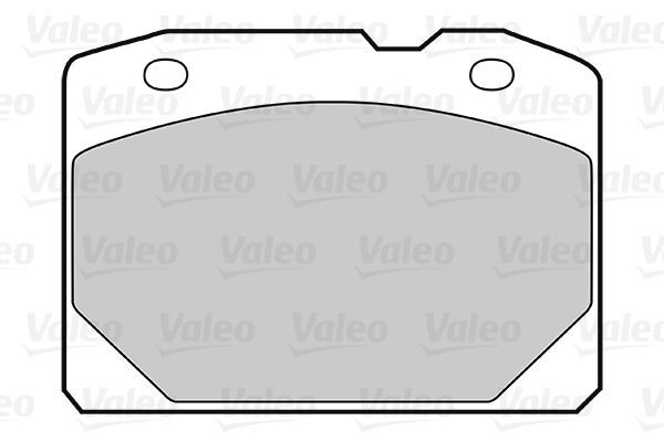 VALEO, Kit de plaquettes de frein, frein à disque