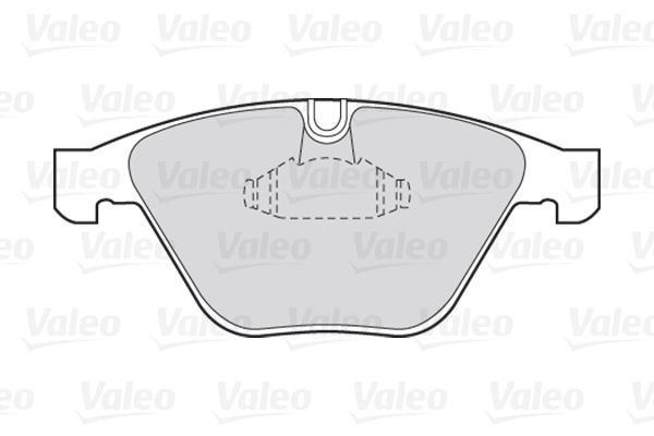 VALEO, Kit de plaquettes de frein, frein à disque