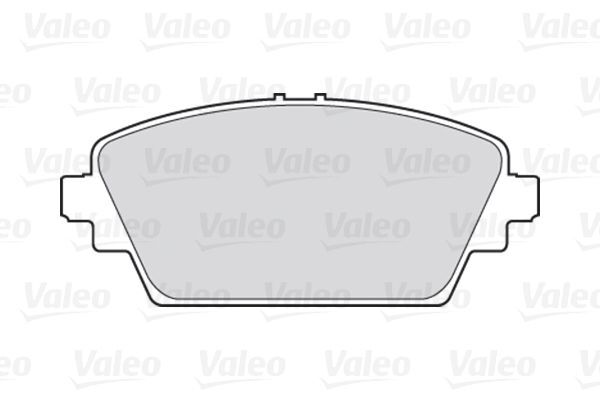 VALEO, Kit de plaquettes de frein, frein à disque