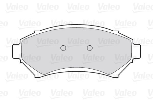 VALEO, Kit de plaquettes de frein, frein à disque