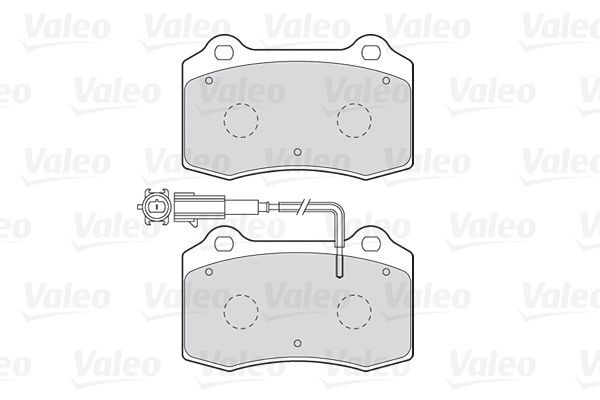 VALEO, Kit de plaquettes de frein, frein à disque