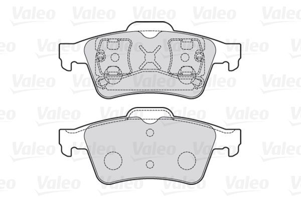 VALEO, Kit de plaquettes de frein, frein à disque