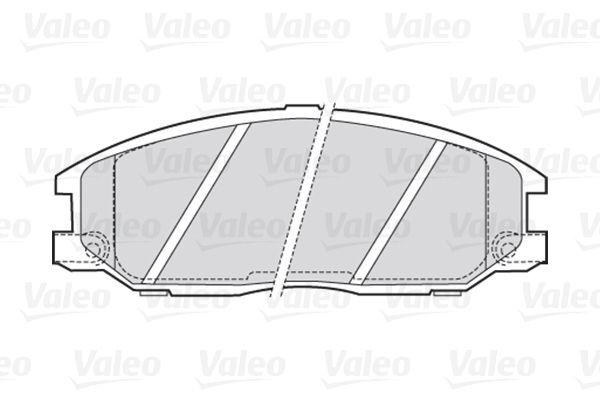 VALEO, Kit de plaquettes de frein, frein à disque