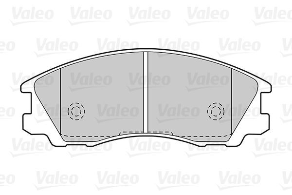 VALEO, Kit de plaquettes de frein, frein à disque