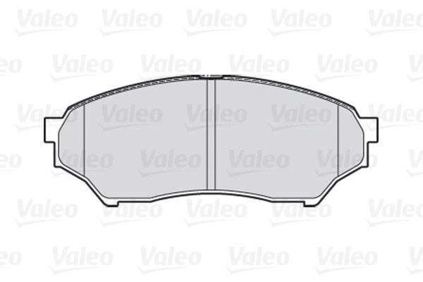 VALEO, Kit de plaquettes de frein, frein à disque