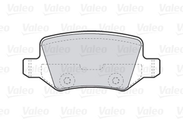 VALEO, Kit de plaquettes de frein, frein à disque