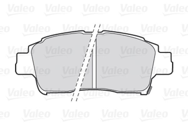 VALEO, Kit de plaquettes de frein, frein à disque