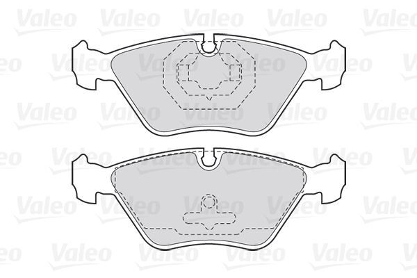 VALEO, Kit de plaquettes de frein, frein à disque