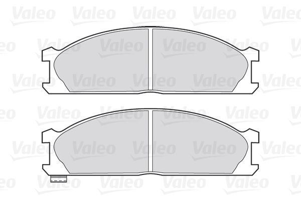 VALEO, Kit de plaquettes de frein, frein à disque