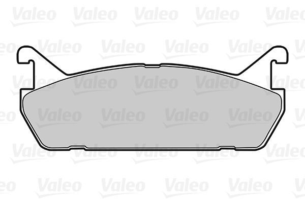 VALEO, Kit de plaquettes de frein, frein à disque