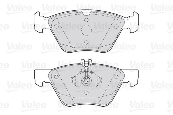 VALEO, Kit de plaquettes de frein, frein à disque