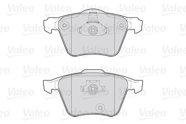 VALEO, Kit de plaquettes de frein, frein à disque