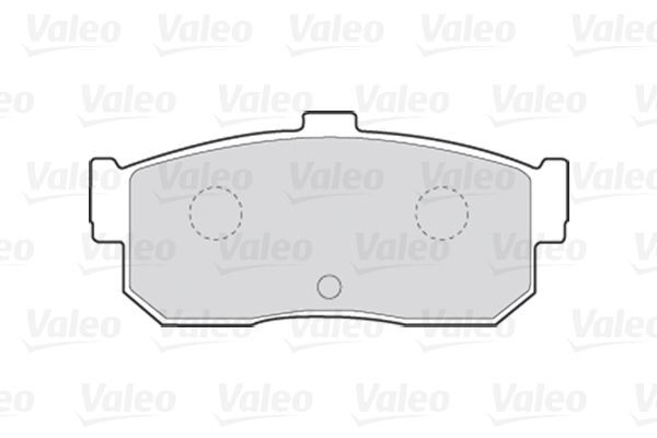 VALEO, Kit de plaquettes de frein, frein à disque