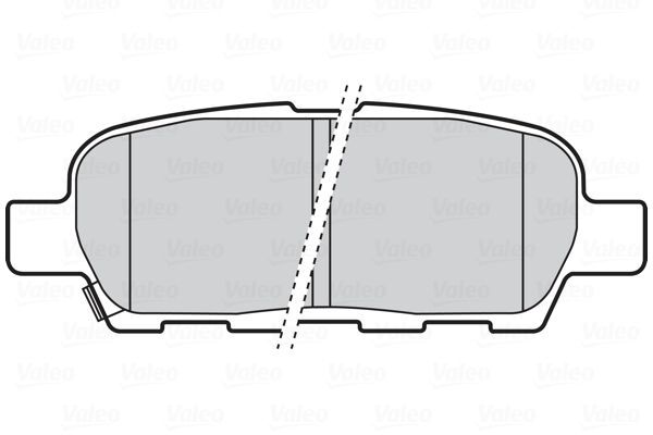 VALEO, Kit de plaquettes de frein, frein à disque