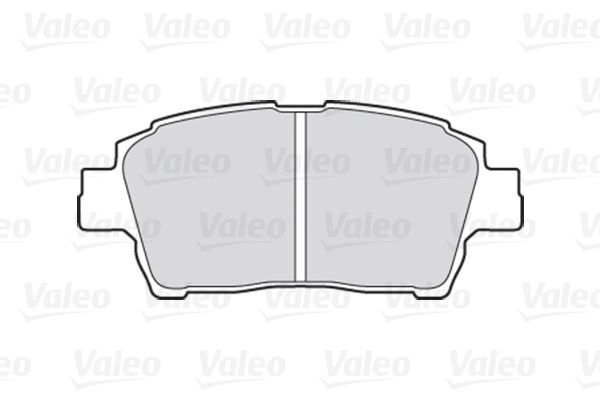 VALEO, Kit de plaquettes de frein, frein à disque