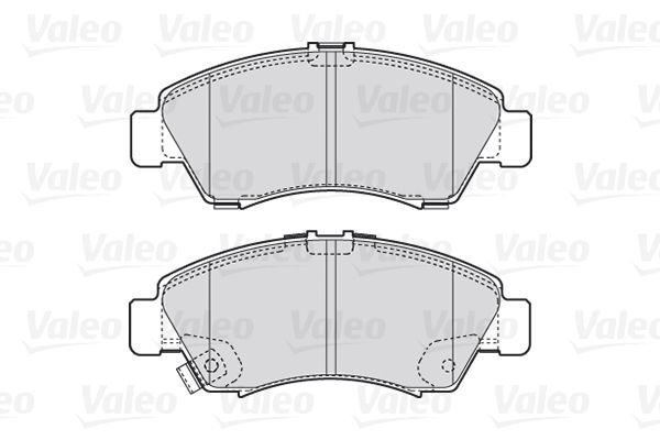 VALEO, Kit de plaquettes de frein, frein à disque