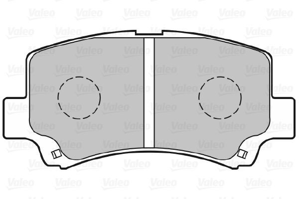 VALEO, Kit de plaquettes de frein, frein à disque