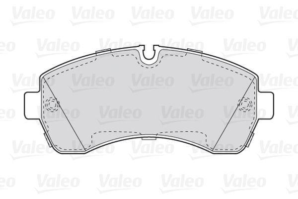 VALEO, Kit de plaquettes de frein, frein à disque