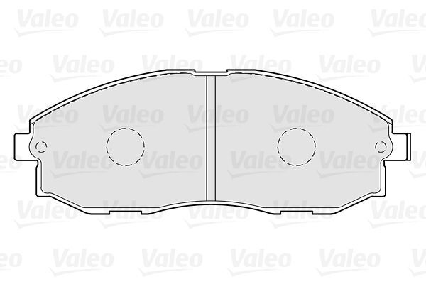 VALEO, Kit de plaquettes de frein, frein à disque