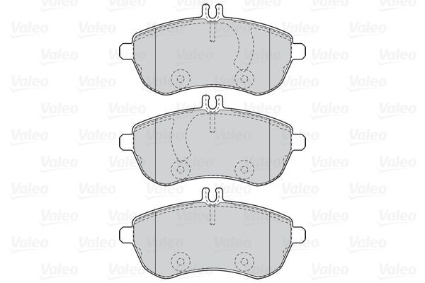 VALEO, Kit de plaquettes de frein, frein à disque