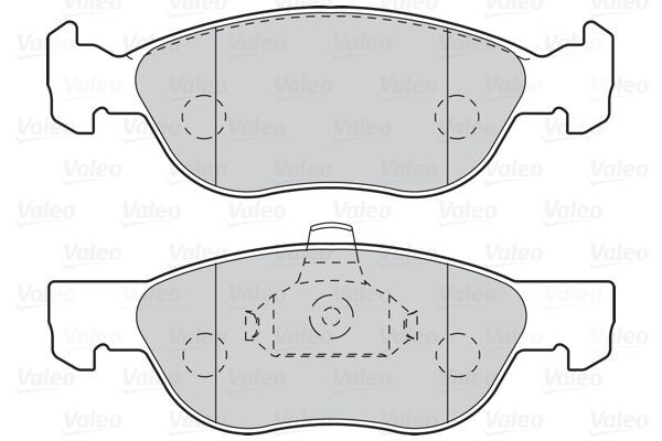 VALEO, Kit de plaquettes de frein, frein à disque