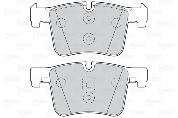 VALEO, Kit de plaquettes de frein, frein à disque