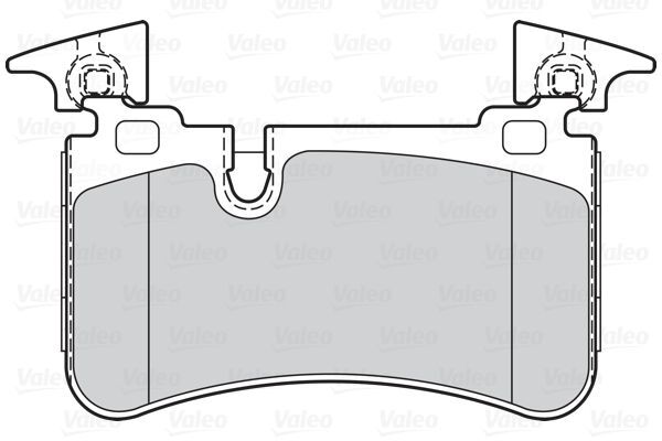 VALEO, Kit de plaquettes de frein, frein à disque