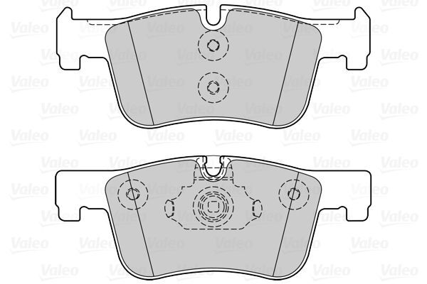 VALEO, Kit de plaquettes de frein, frein à disque