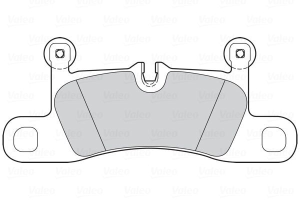 VALEO, Kit de plaquettes de frein, frein à disque