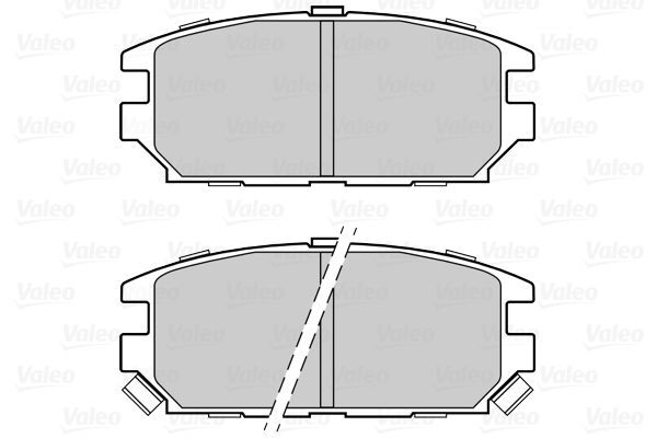VALEO, Kit de plaquettes de frein, frein à disque
