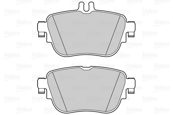 VALEO, Kit de plaquettes de frein, frein à disque