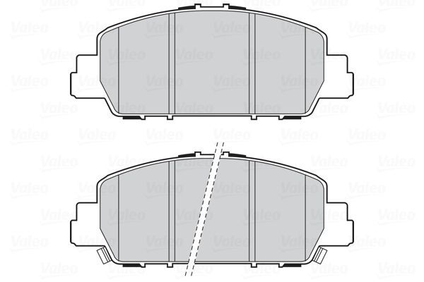 VALEO, Kit de plaquettes de frein, frein à disque